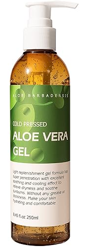Benatu - Gel de aloe vera para rostro y cabello 88 onzas líquidas extracto fresco de plantas 100 puras hidratante facial para alivio de quemaduras Benatu - Gel de aloe vera para rostro y cabello 88 onzas líquidas extracto fresco de plantas 100 puras hidratante facial para alivio de quemaduras