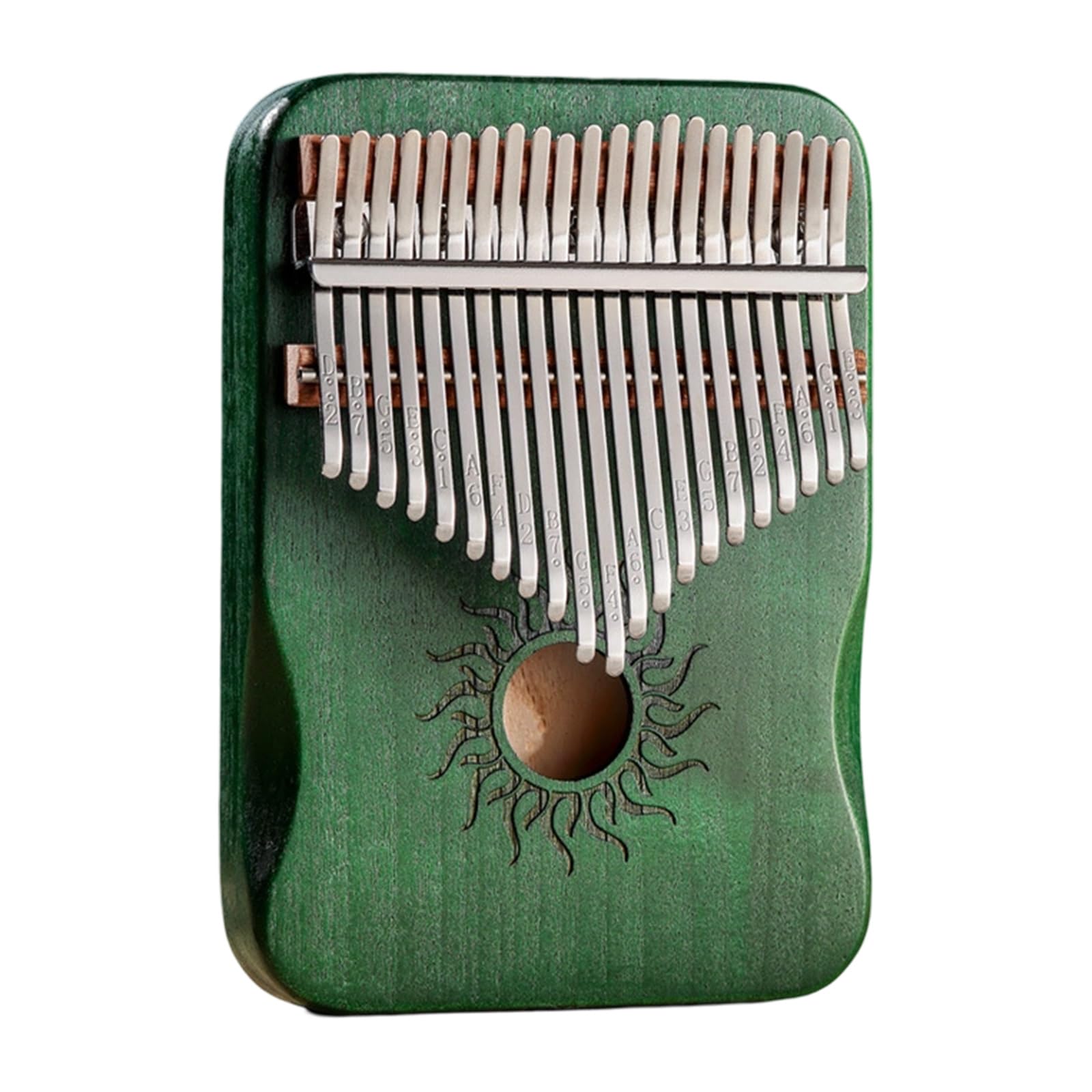 Pianoforte portatile in legno a 17/21 tasti, piccolo strumento musicale portatile per bambini e principianti