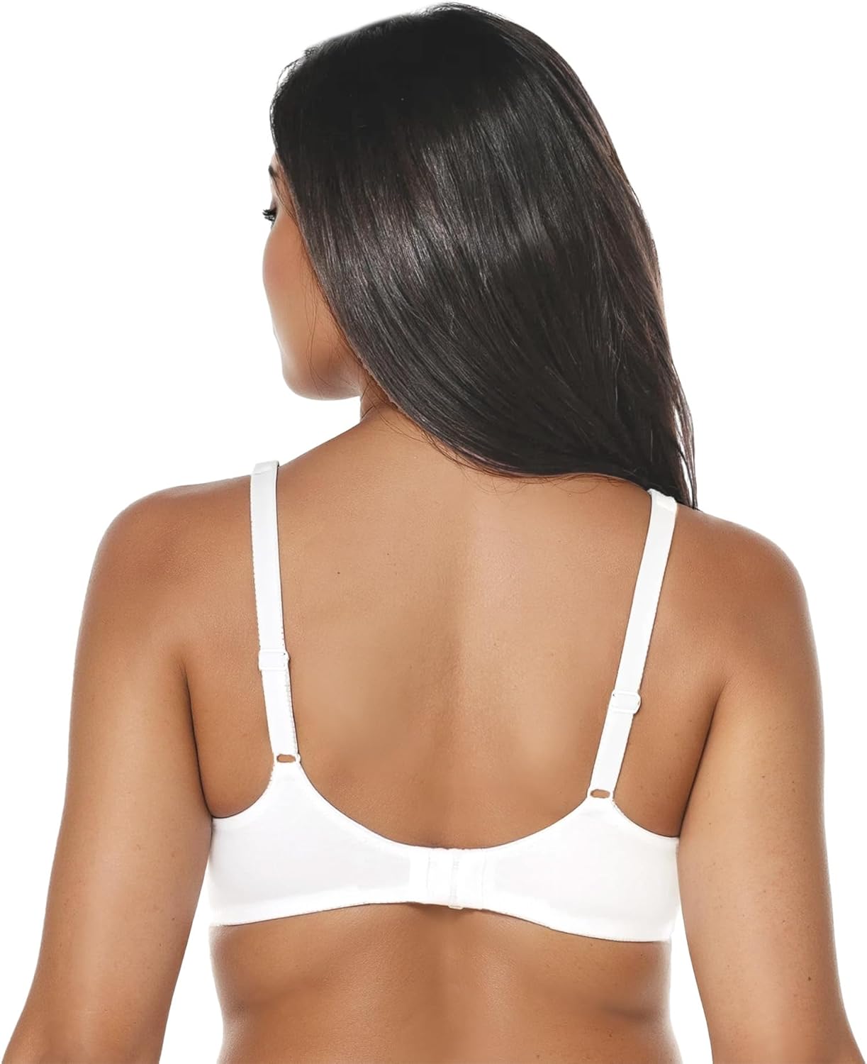 Bestform Womens 5006715 Satin Trim Wireless Cotton Bra with Unlined Cups - Image 2
