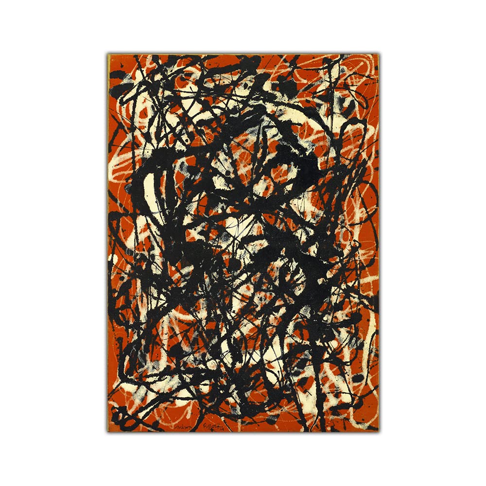 Amazon.com: Paint by Numbers Kit for Adults Jackson Pollock《Free