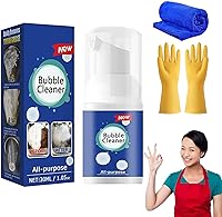 Vista 1 de Wridie - Limpiador de espuma multiusos, limpiador de espuma limpiador de burbujas, espuma limpiadora de burbujas North Moon, espuma limpiadora