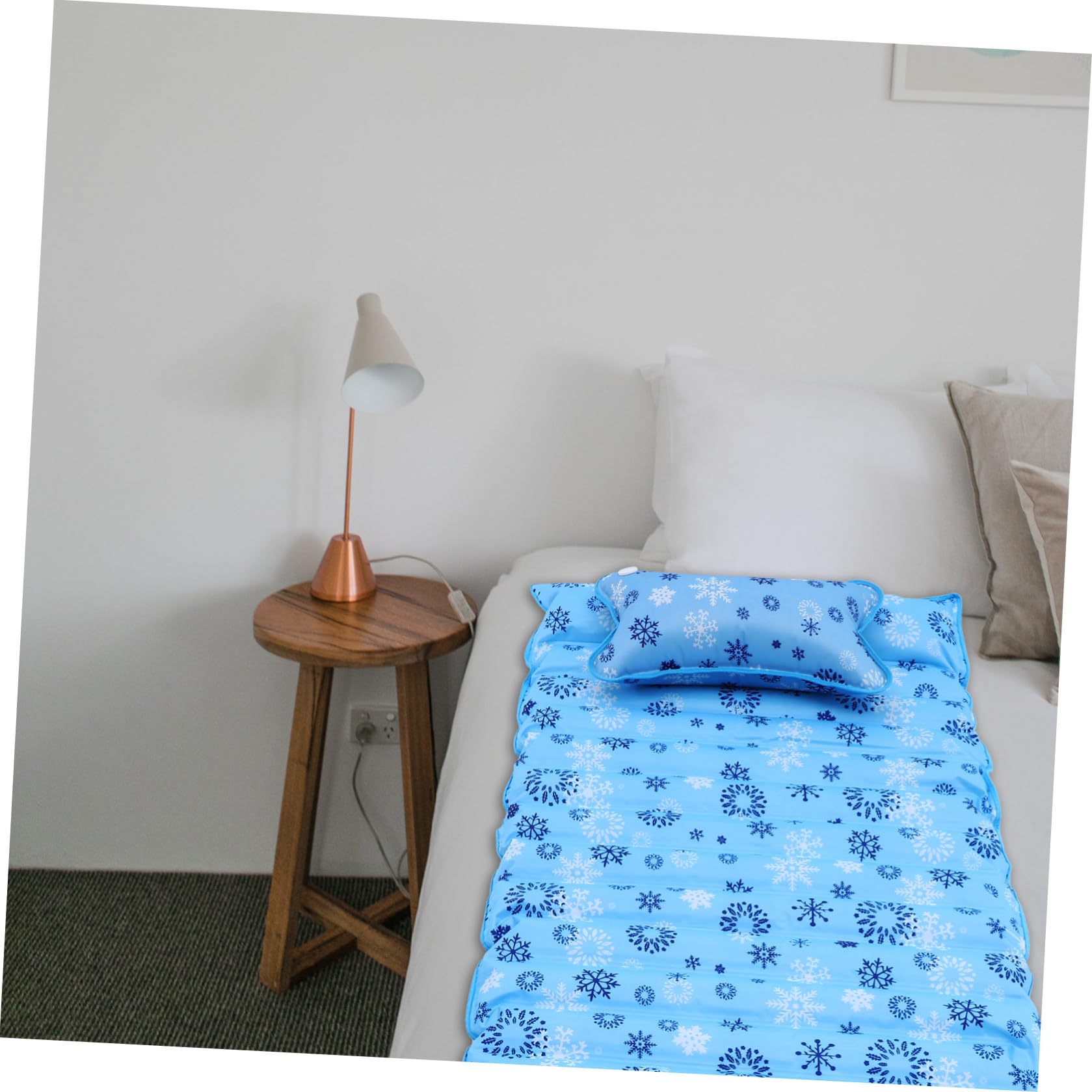 Materasso Refrigerante Estivo in Pvc senza Odore Materassino D'acqua per Vacanze Estive, per Studenti e Ragazzo Ragazza, Raffreddamento Uniforme e Comfort