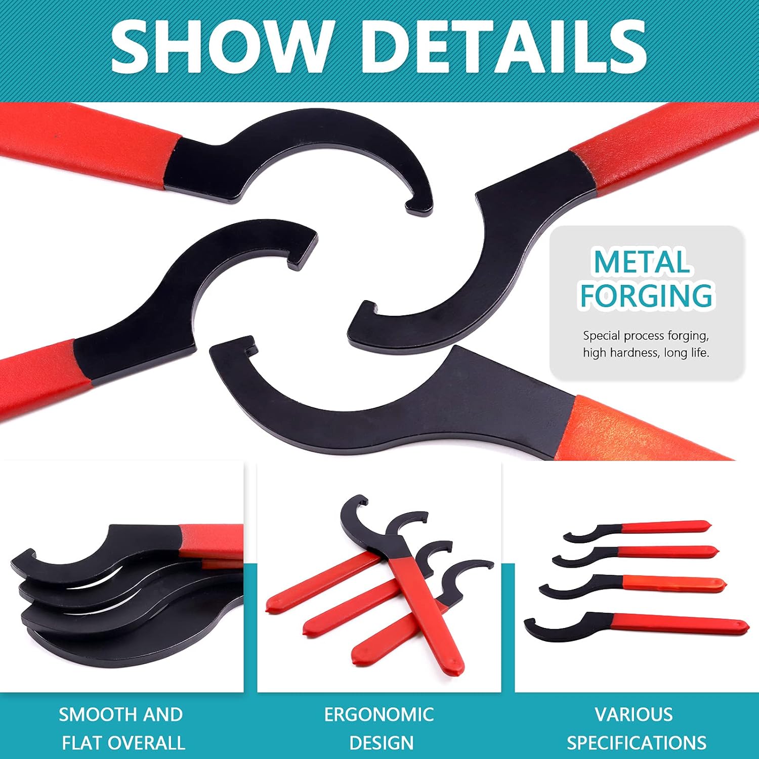 Buy Cimeton Heavy Duty Carbon Steel Coilover Adjustment Spanner