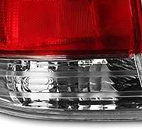 Vista 5 de AKKON - Compatible con 2008 2009 2010 Honda Odyssey Minivan 08-10 estilo OE luz trasera exterior luz trasera roja transparente lado izquierdo