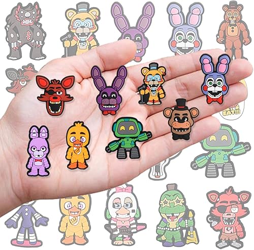 Miniatura 2 de ANLANESHOP Dibujos animados zapatos encantos de decoración de zapatos de videojuegos encantos película PVC zapato encanto para zapatos