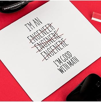 Hediyesepeti Mühendis Sevgiliye Hediye Engineer Mousepad - Mouse Pad - Fare Altlığı