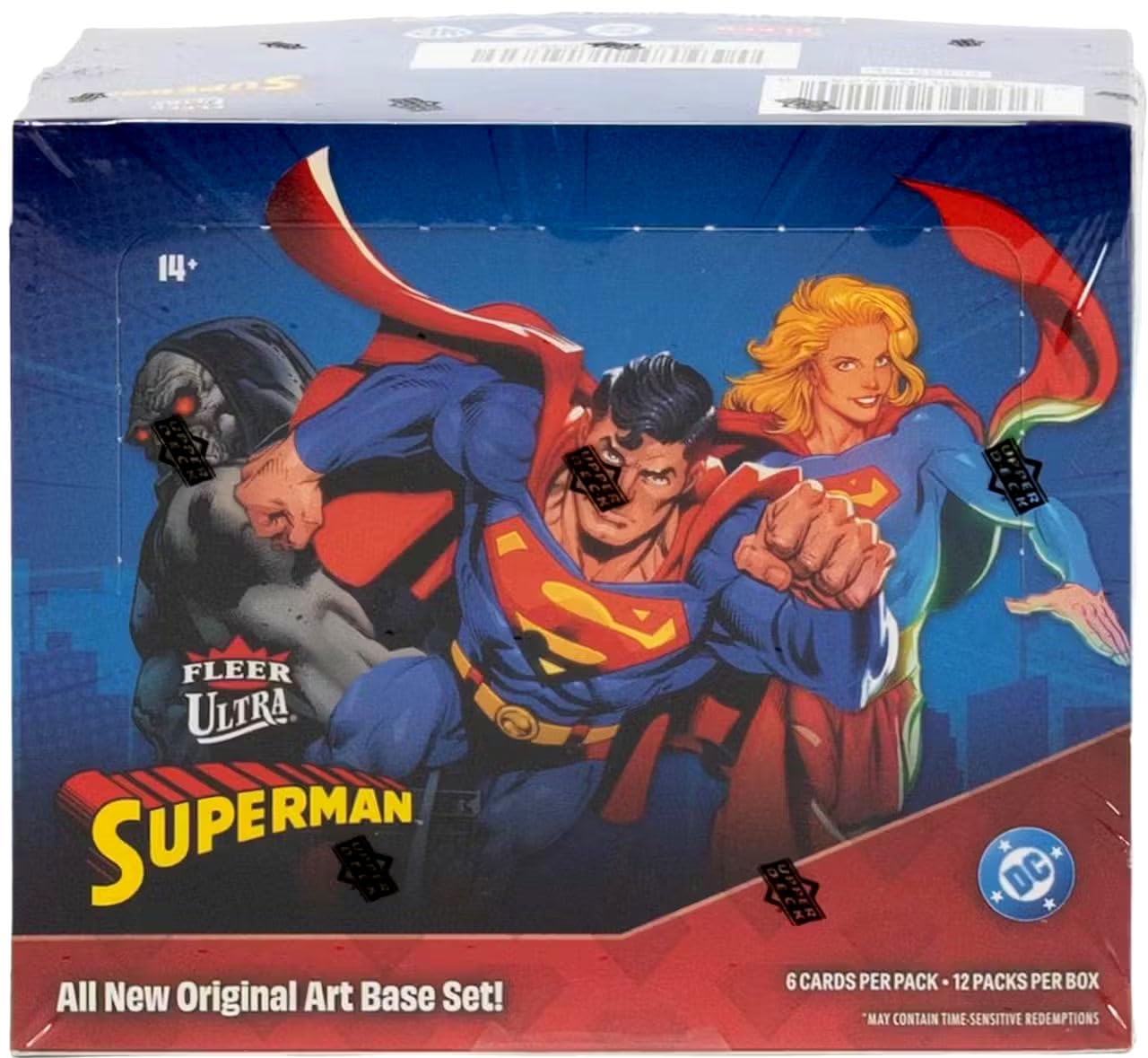 2025 Upper Deck Fleer Ultra Superman HOBBY box (12 pks/bx)
