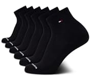 Men's Breathable Cushioned Quarter Socks - 6 Pack