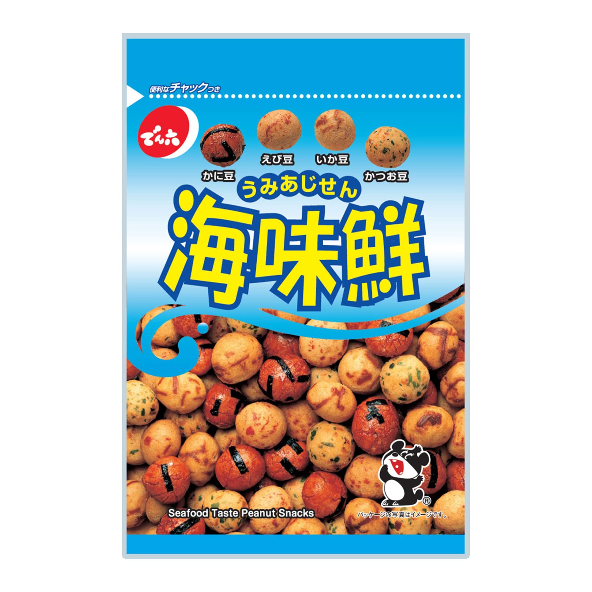 Amazon | でん六 海味鮮 64g×12袋 | でん六 | おつまみ・珍味 通販