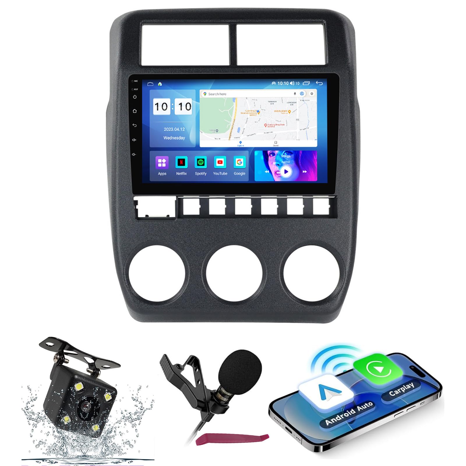 Android 14 Car Stereo LADA NIVA sans fil CarPlay - 8