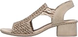 Rieker Women's 64962 Sandals, beige, 9 UK - 6