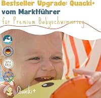 EDWEKIN Quacki+ Prémium Úszógumi UV Védelemmel 6-36 Hónapos Babáknak 2