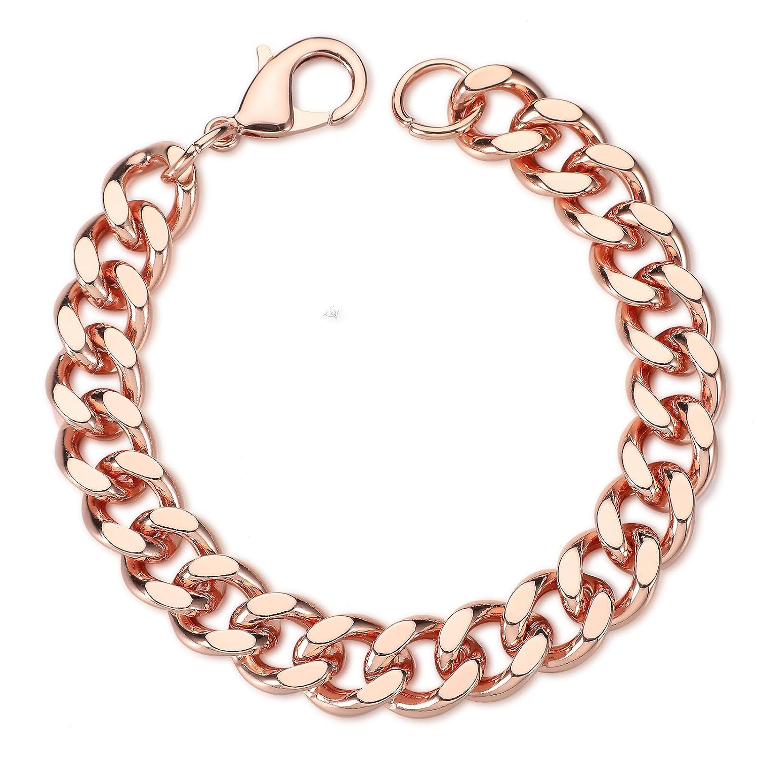 Tondiamo Copper Bracelet 1 Unit Men's 9 Inch Solid Copper Link Bracelet Pure Copper Bracelets for Women Health Jewelry Gif... - Review, Price and Buying Guide