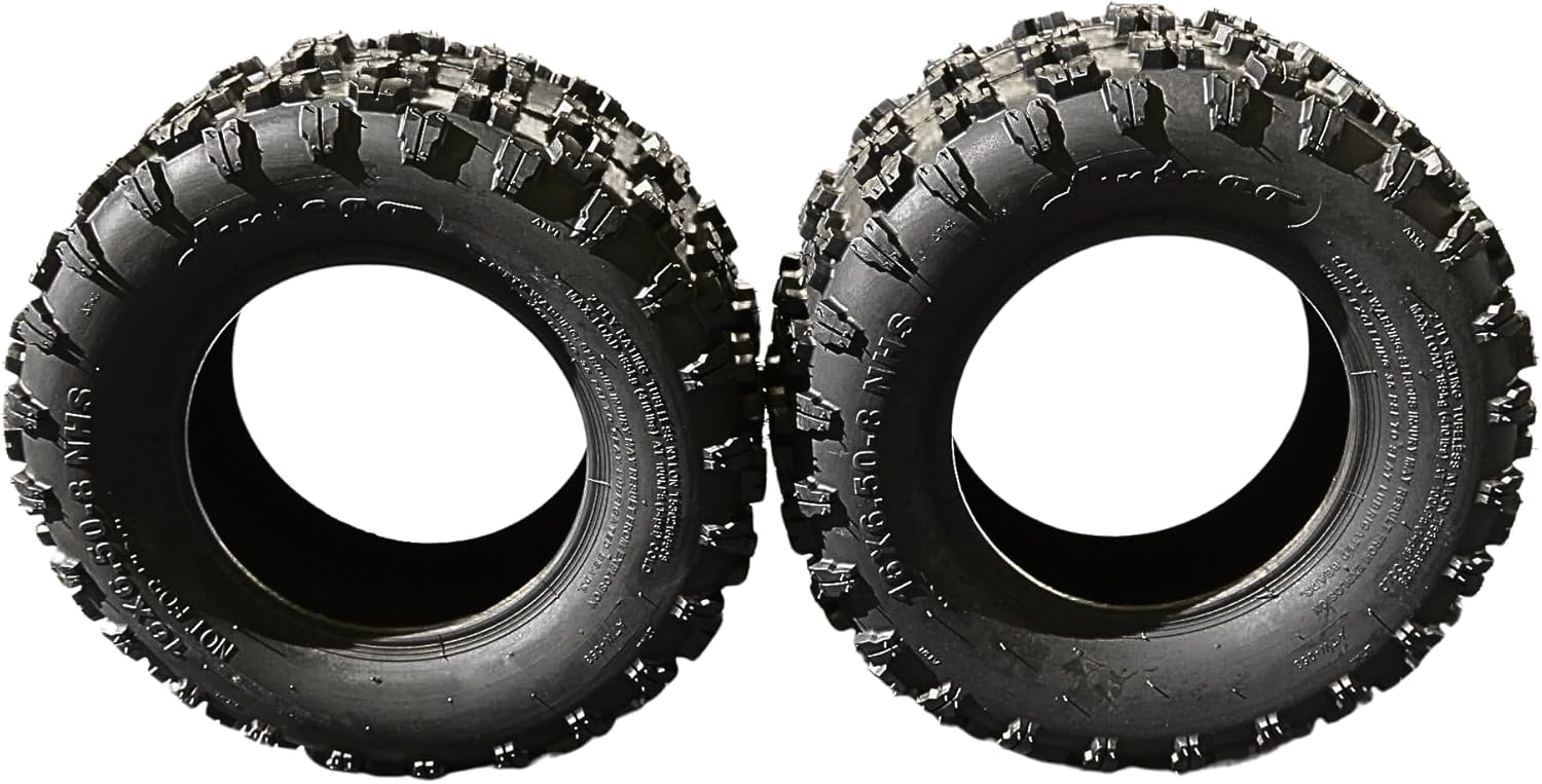 Antego 16X6.50-8 ATW-053 2 Ply Snow Blower Tires Non-directional (Set of 2)
