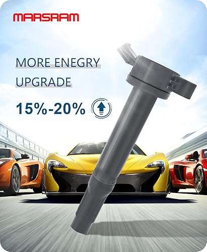 Vista 98 de Marsram Paquete de bobinas de encendido UF487 y doble bujía de iridio para Toyota Lexus 2005-2018 Camry Highlander Avalon Rav4 Sienna Venza RX350