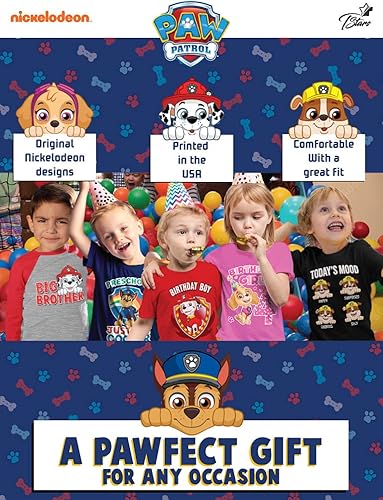 Miniatura 5 de Paw Patrol Pup Chase - Camisa de manga larga para niños pequeños - Traje de fiesta e idea de regalo para niños de 4 años