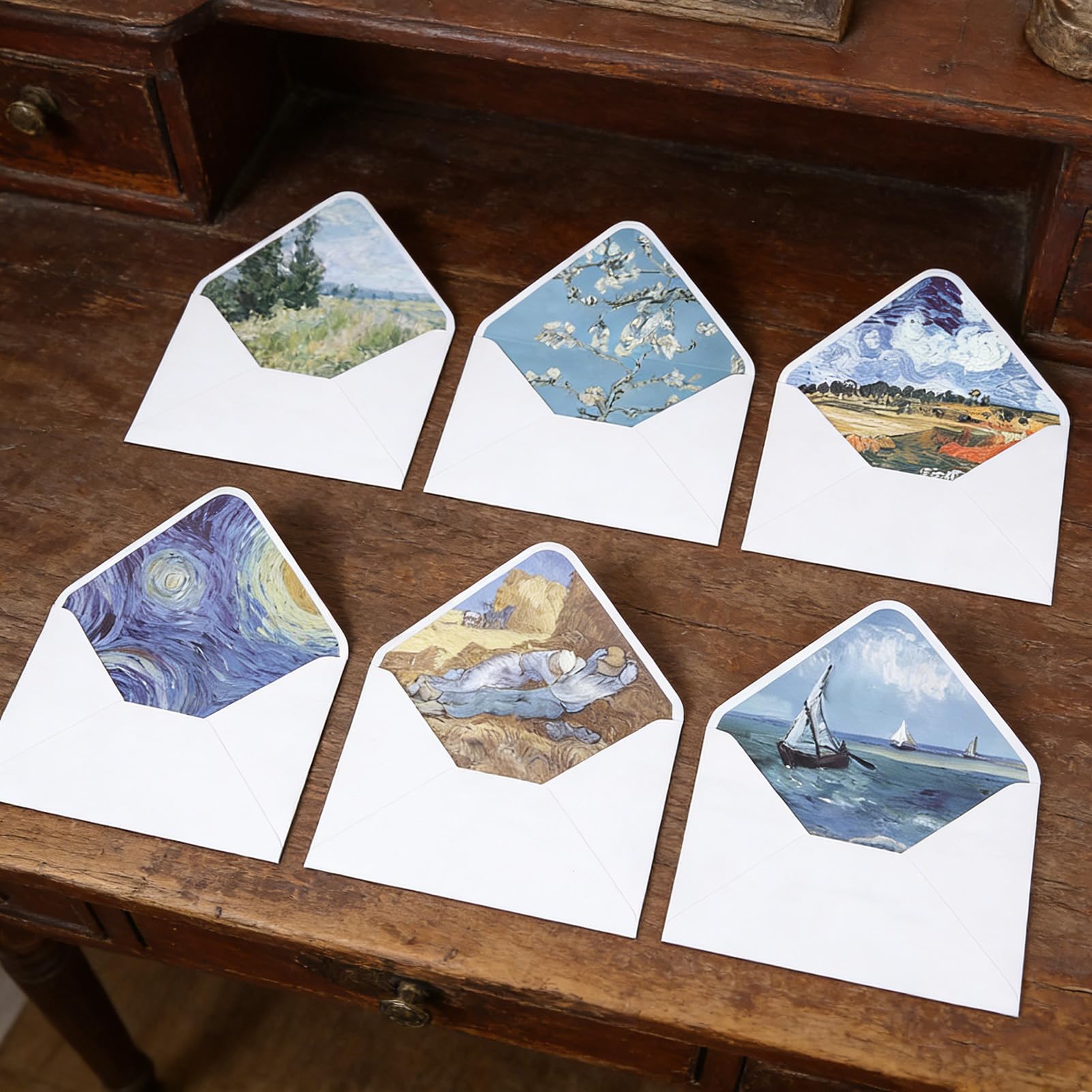 Luocute 60 Weiße Umschläge, Papierumschläge für Briefe, Dankeskarten, Geburtstage, Hochzeiten, Abschlussfeiern, mit Leerem Design Zur Individuellen Gestaltung, Größe 17 X 12 Cm (Weißer Umschlag 60