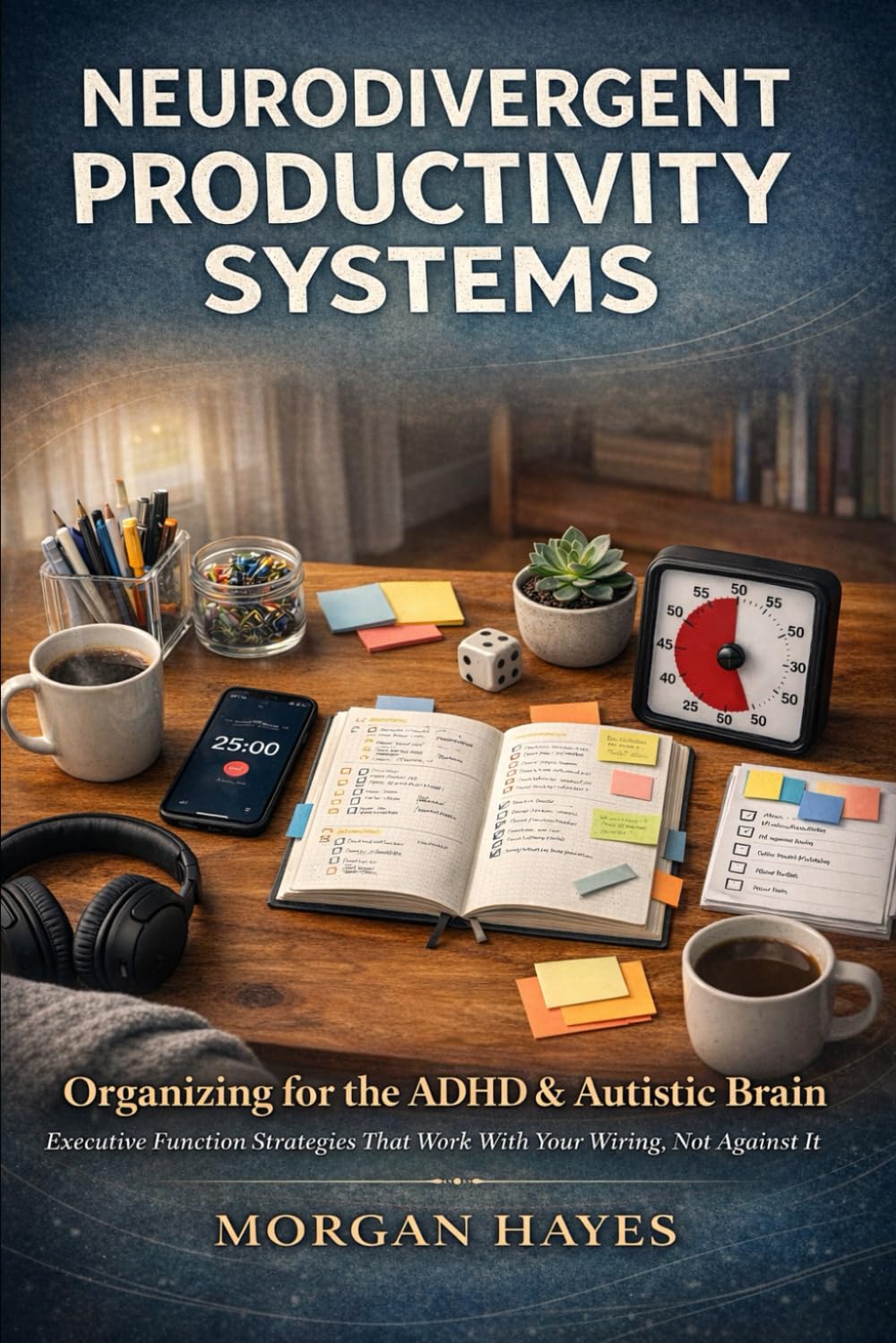 Neurodivergent Productivity Systems: Organizing for the ADHD & Autistic Brain - Executive Function Strategies, Time Management, and Task Initiation Tools That Work With Your Wiring, Not Against It