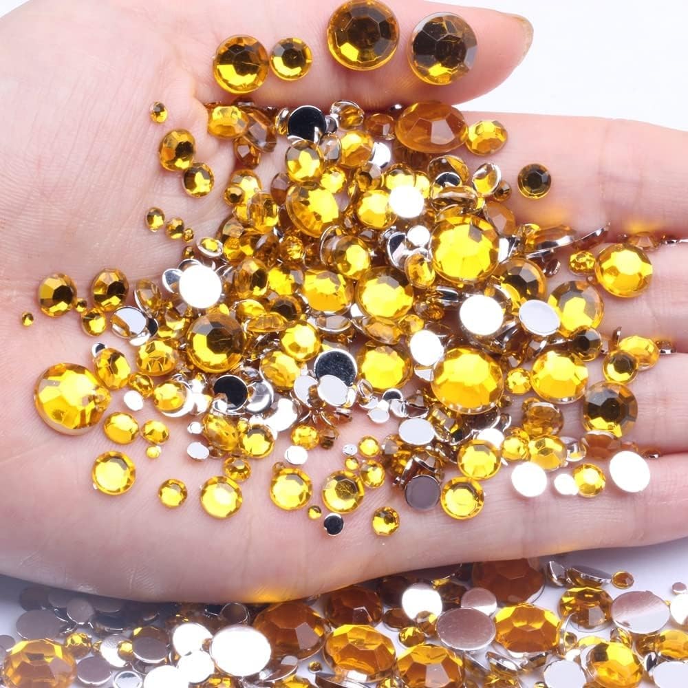 Kundans Bead Stones Round Shape Stone for Art & Craft, Jewellery Making, Bangles, Embroidery & DIY Works (100 gm) (5mm, Dark Gold) (B0CN5SBFZK) Amazon Price History, Amazon Price Tracker
