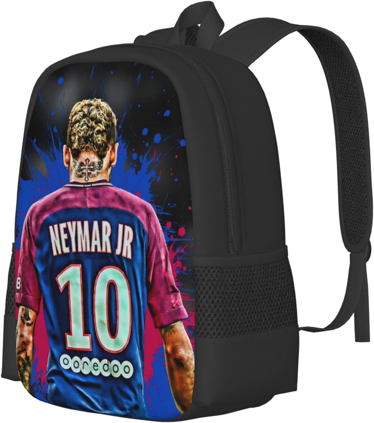 #10 Neymar Adult Simplicity Backpacks Bag Laptop Bag Bookbag Backpack 16.5 Inch For Daily