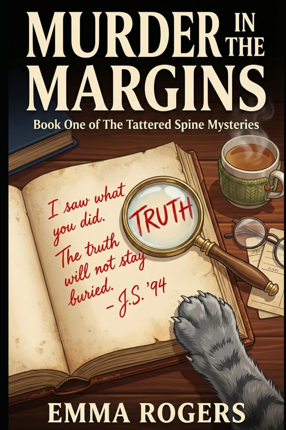 Murder in the Margins: A Cozy Coastal Rare Book Mystery