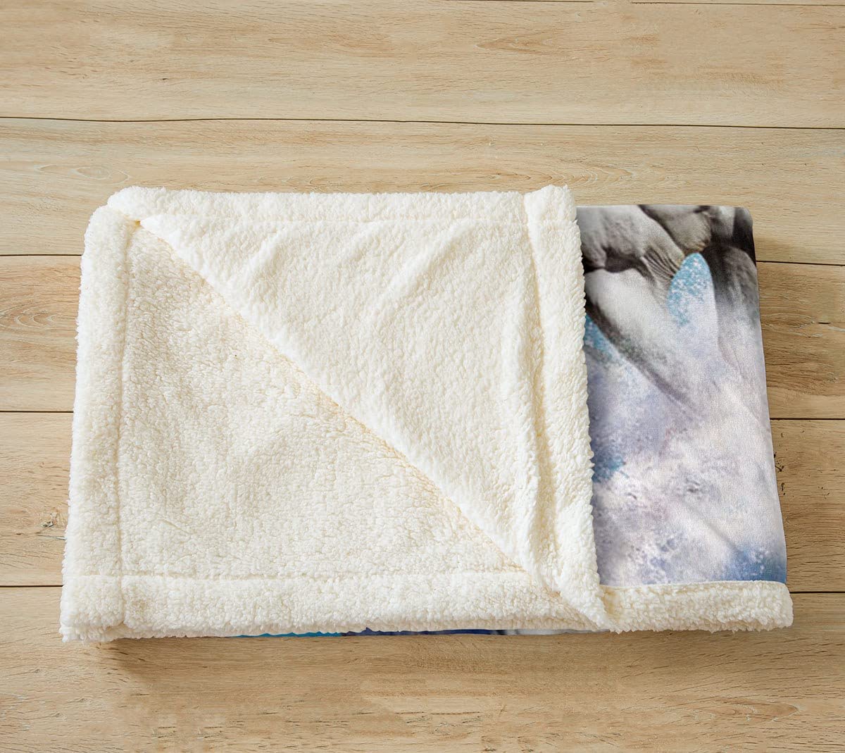 Manta de forro polar para caballos, color blanco galaxia, con caballos, galope, para niños y niñas, 3D, para sofá cama, de ensueño, de 87 x 94 pulgadas