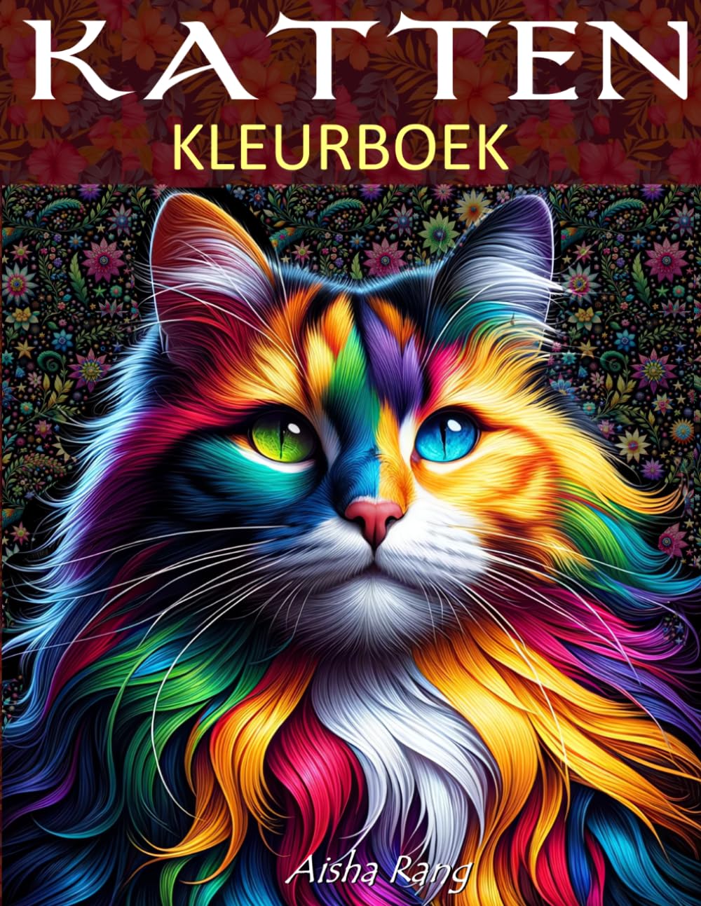 Katten Kleurboek voor volwassenen en kinderen: Met 50 prachtige illustraties, zeer geschikt om eenvoudig in te kleurboek voor volwassenen en kinderen, ... stedelijke en landelijke omgevingen.