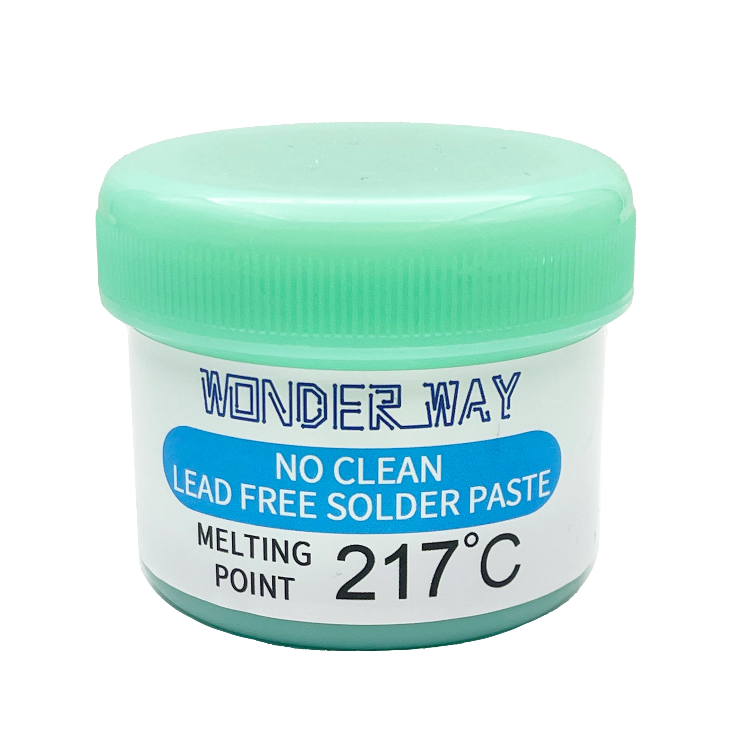 Wonderway Sn99/Ag0.3/Cu0.7 T4 Lead Free Solder Paste 217℃ Melting Point No-Clean(100g)