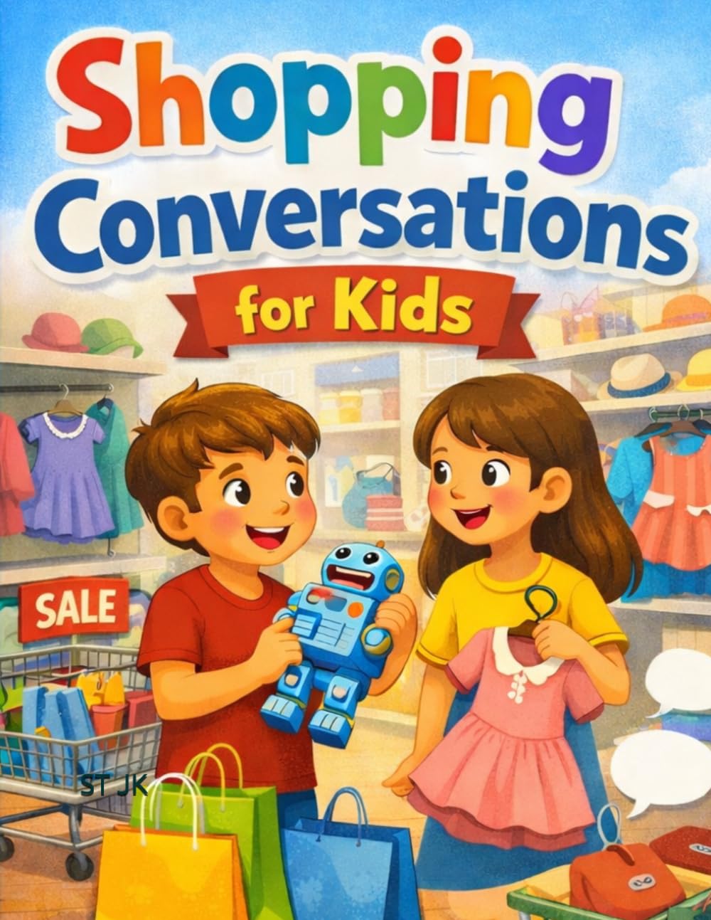 Shopping Conversations for Kids: Fun English Practice for Beginners Ages 4–8 | Learn Speaking, Vocabulary & Daily Conversations