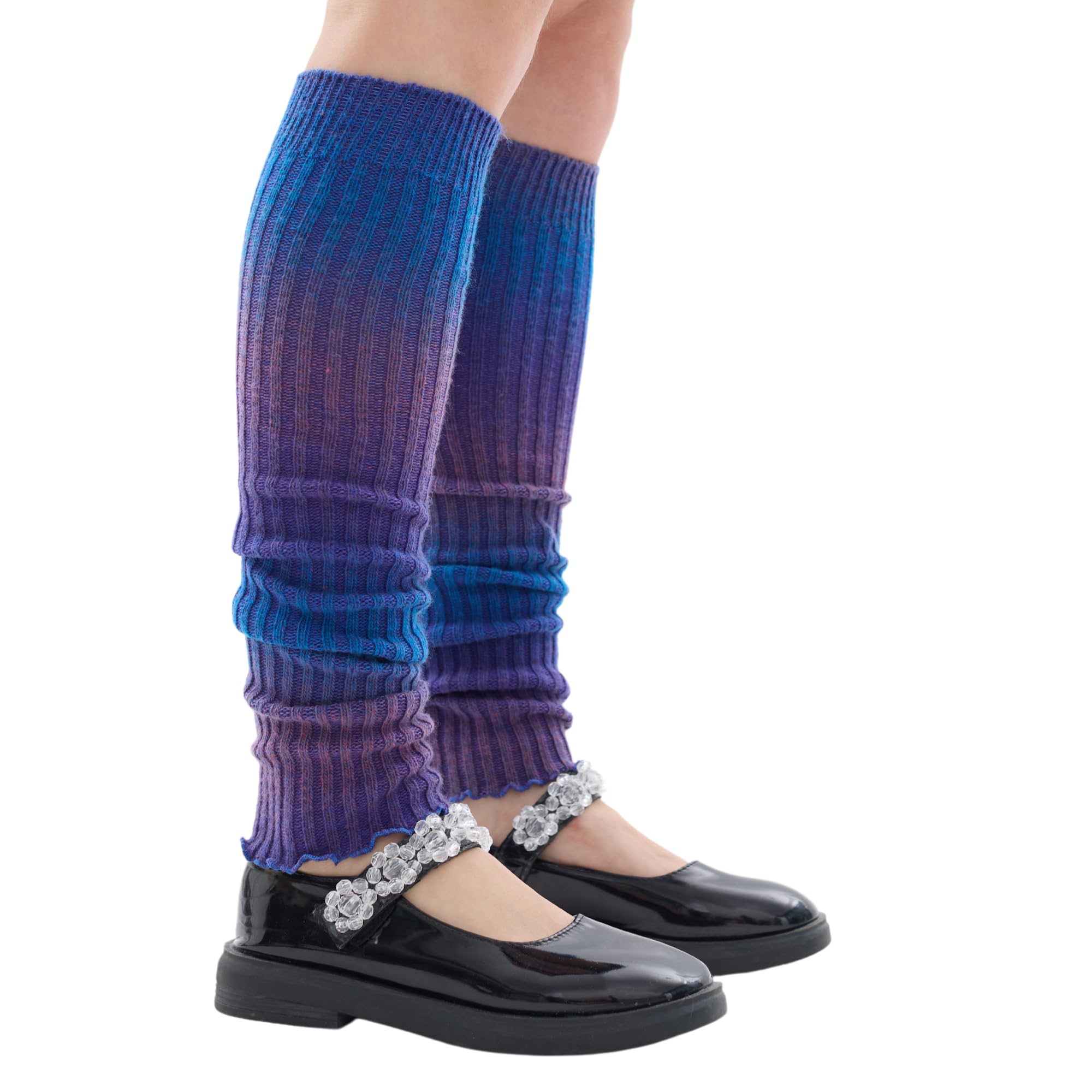 Soxbang 23 Inch Long Leg Warmers for Women Baggy Leg Warmers Y2K Colorful Leg Warmers Over the Knee