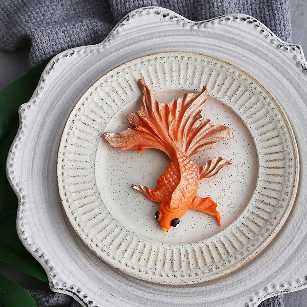 Moule En Silicone En Forme De Poisson Koï - Pour Fondant, Chocolat, Décorations Gâteaux - Rose