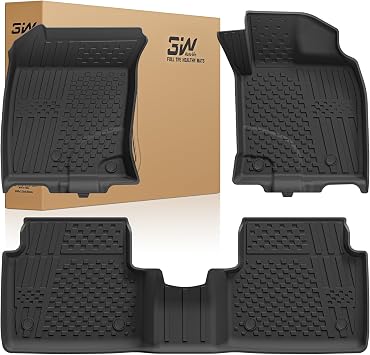 3W Floor Mats Fit for Ford Kuga 2019-2026 [Fuel-Power], All Weather Thorex  Floor Liner Custom Fit for Kuga C482, Anti-Slip Waterproof Anti-Slip Heavy Duty Children Friendly Car Mats Accessories