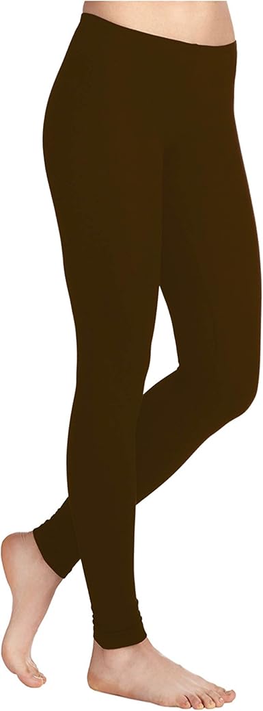 Leggins elásticos de licra, Missloved™ Dark Chocolate Brown XXXXL Para  Ajustarse A 52-54: Amazon.es: Ropa