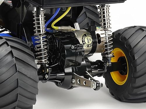 Miniatura 5 de Tamiya TAM58547 The Midnight Pumpkin, Black Edition 1/12 Monster Truck Kit, marrón