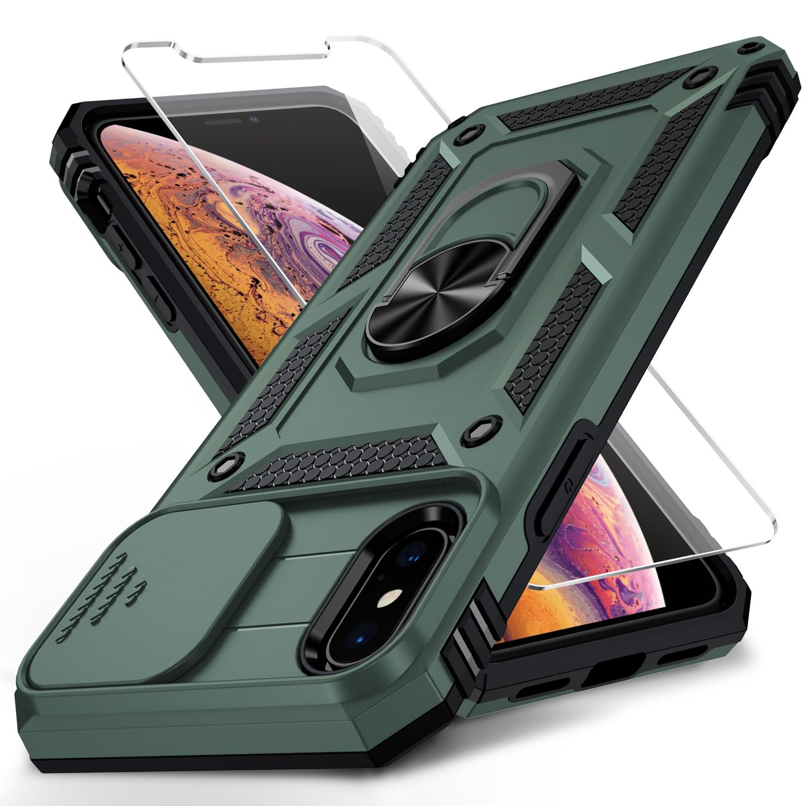 Coque iPhone X antichoc pour eviter les bris d'ecran et de camera - 7