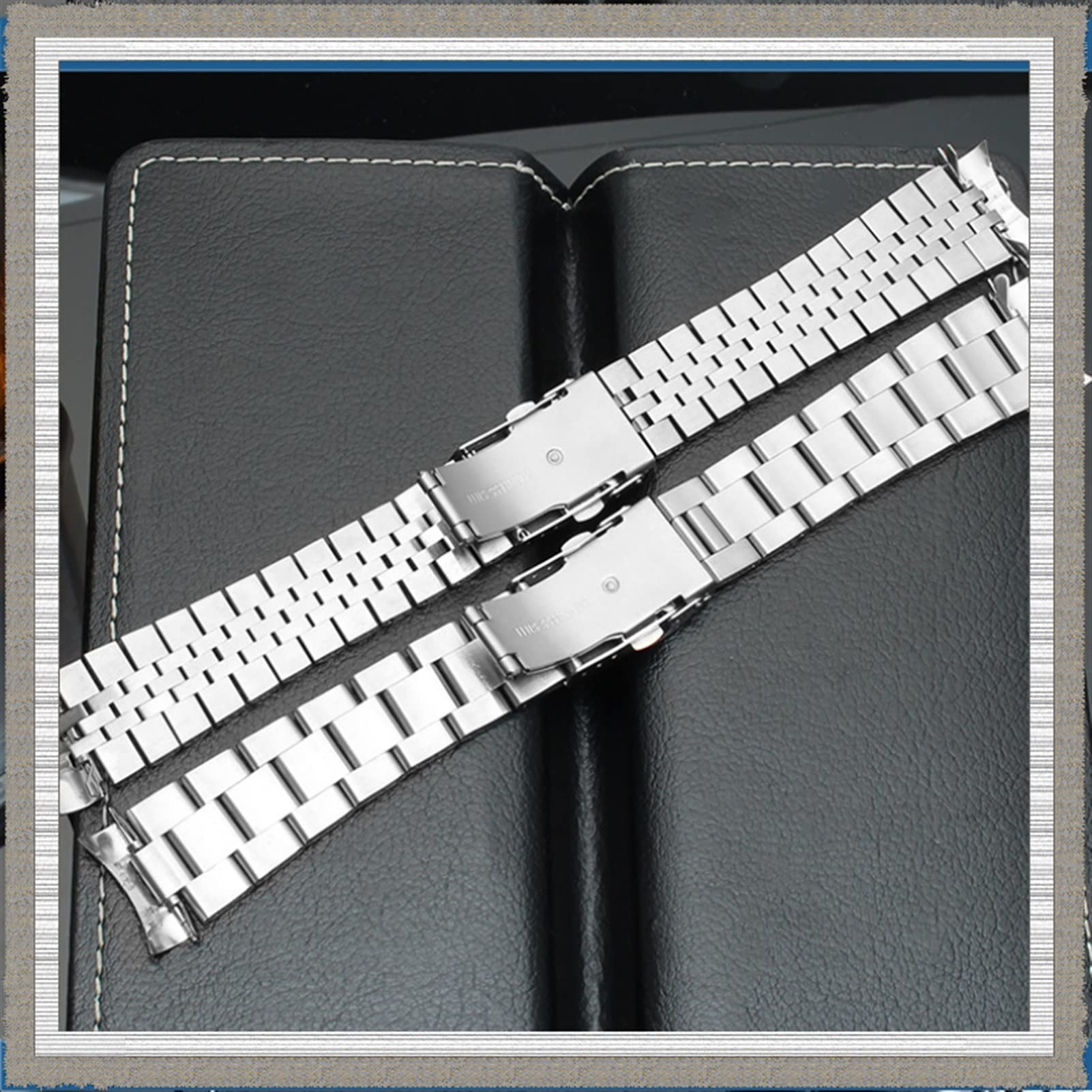 Für SEIKO Nr. 5 SKX009 SKX007 SKX175 SKX173 massives Edelstahl-Armband 20 mm 22 mm Herren-Armband Zubehör Uhrenarmband Armband