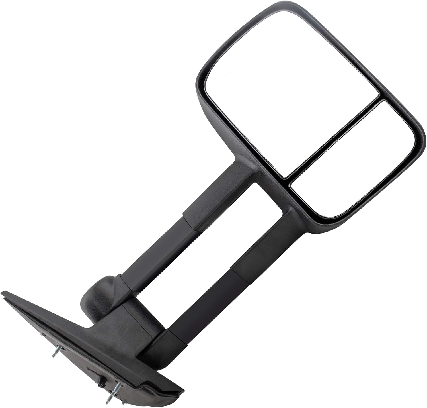 BOXI Right Passenger Side Manual Telescopic Towing Mirror Compatible for Chevy Silverado Sierra Pickup 2007-2013 Truck Passenger Side -Manual, Non-Heated, Non-Folding | GM1321337 20862095