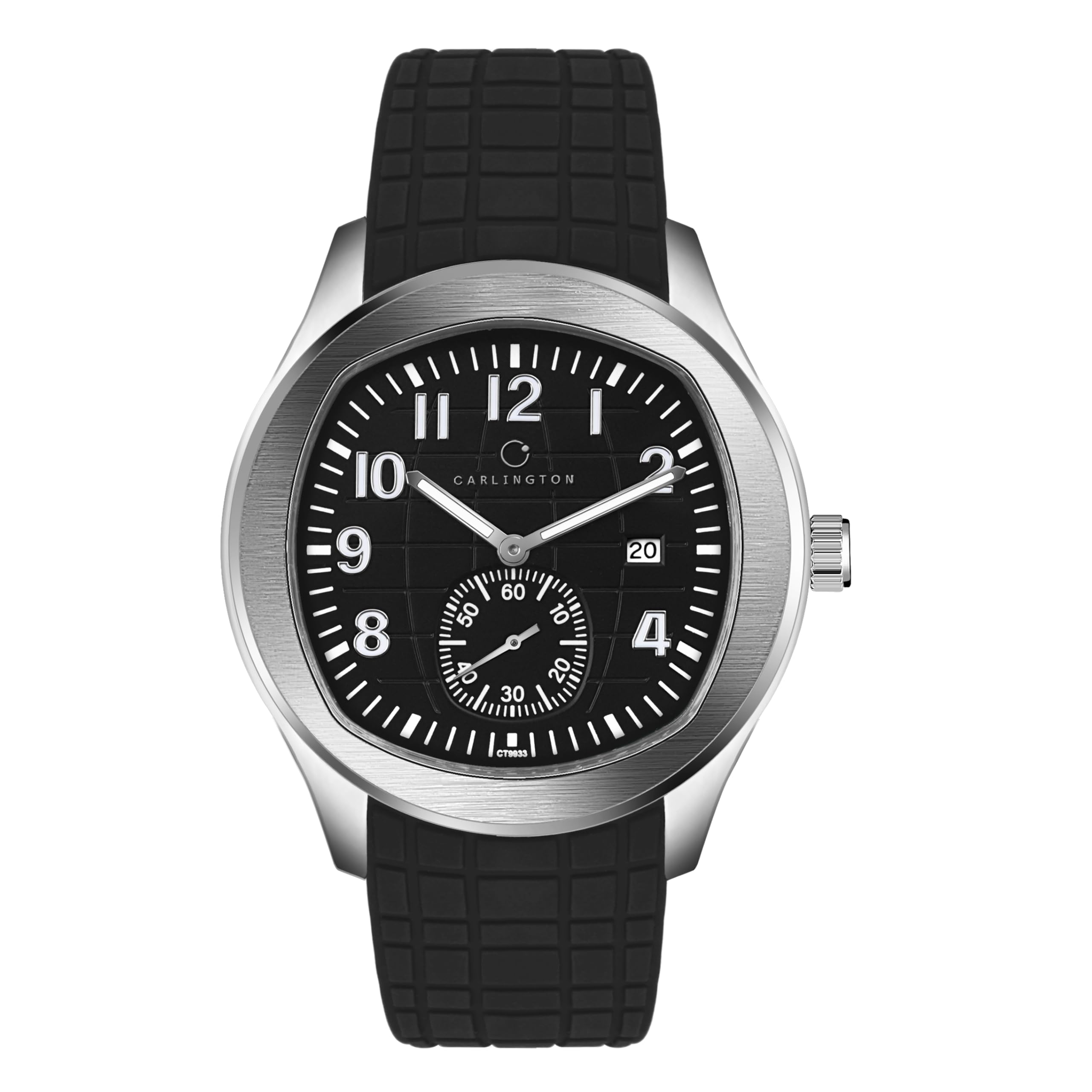 Legacy Series Analog Wrist Watches with Chronograph & PU Strap for Men - CT 9933-image-15