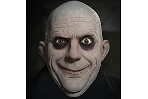 Premium Quality Enigmatic Addams Family Uncle Freak Halloween Costume Mask