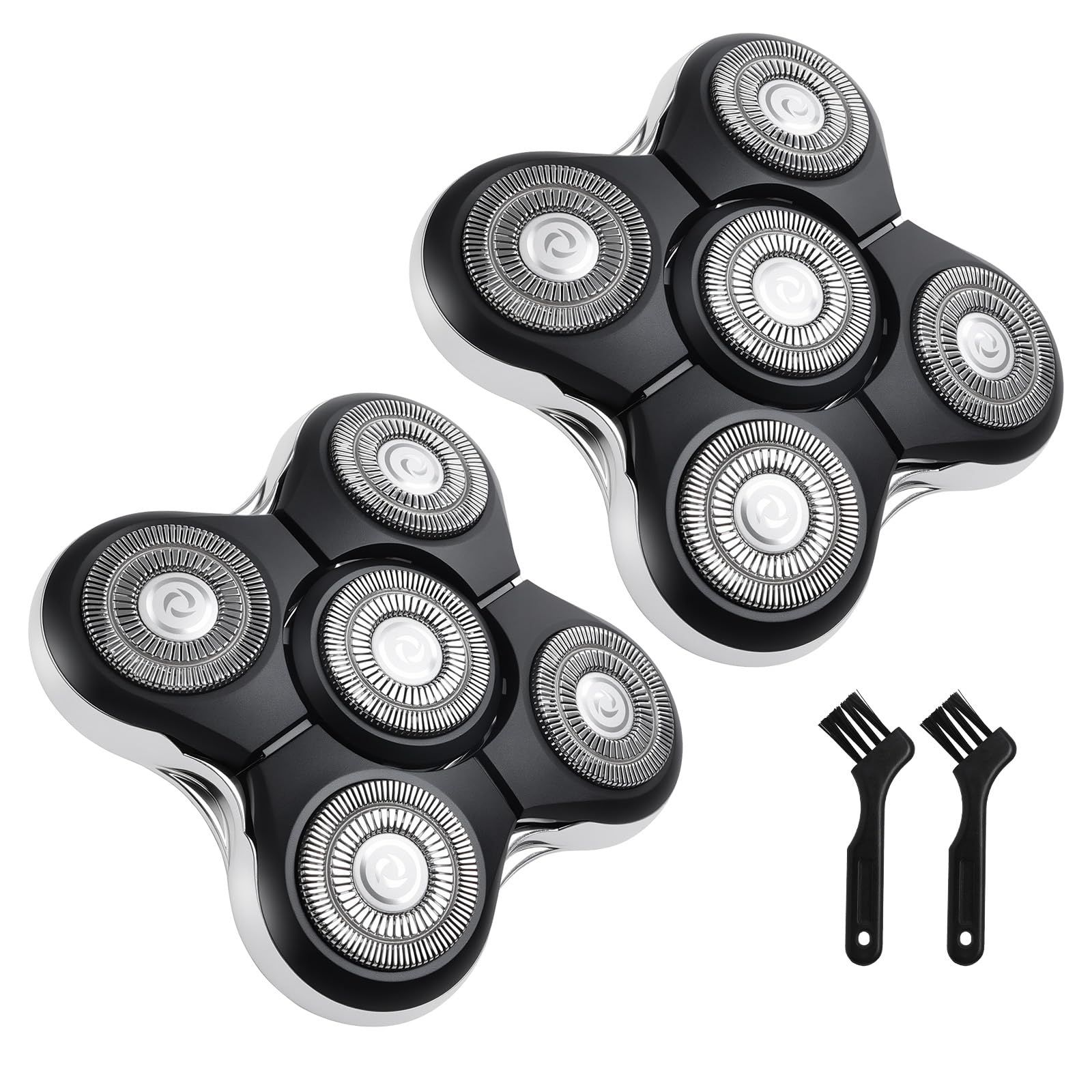 RX5 Ersatzköpfe kompatibel mit Remington Balder Pro XR7000/XR1500/XR1501 | 2er-Pack RX5 Ersatzköpfe kompatibel mit Remington Balder Pro RX7 / XR1600 geeignet – Geschenk für Männer
