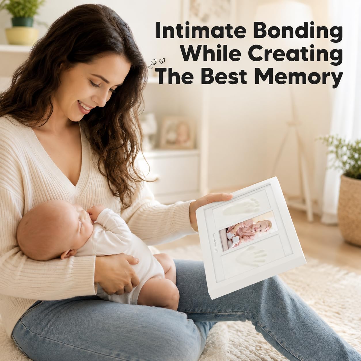 BABIES BLOOM baby handprint footprint impression kit 4
