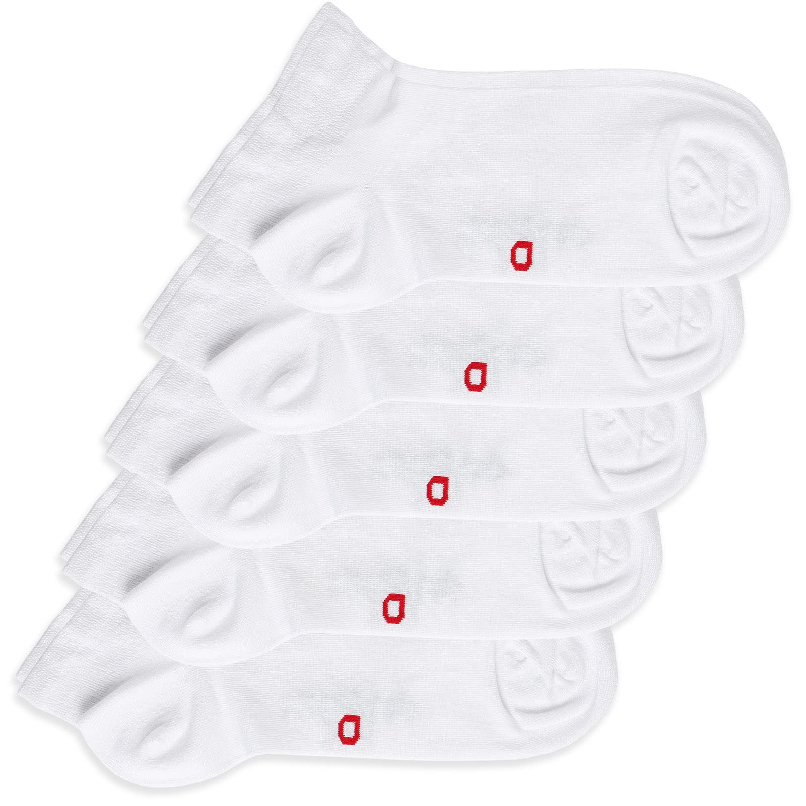 alber's SALUS BAMBOO MINI - 5 Paia di Calzini Corti Bambù Donna, Comfort No-Stress, Morbidi e Naturali per Piedi Sensibili