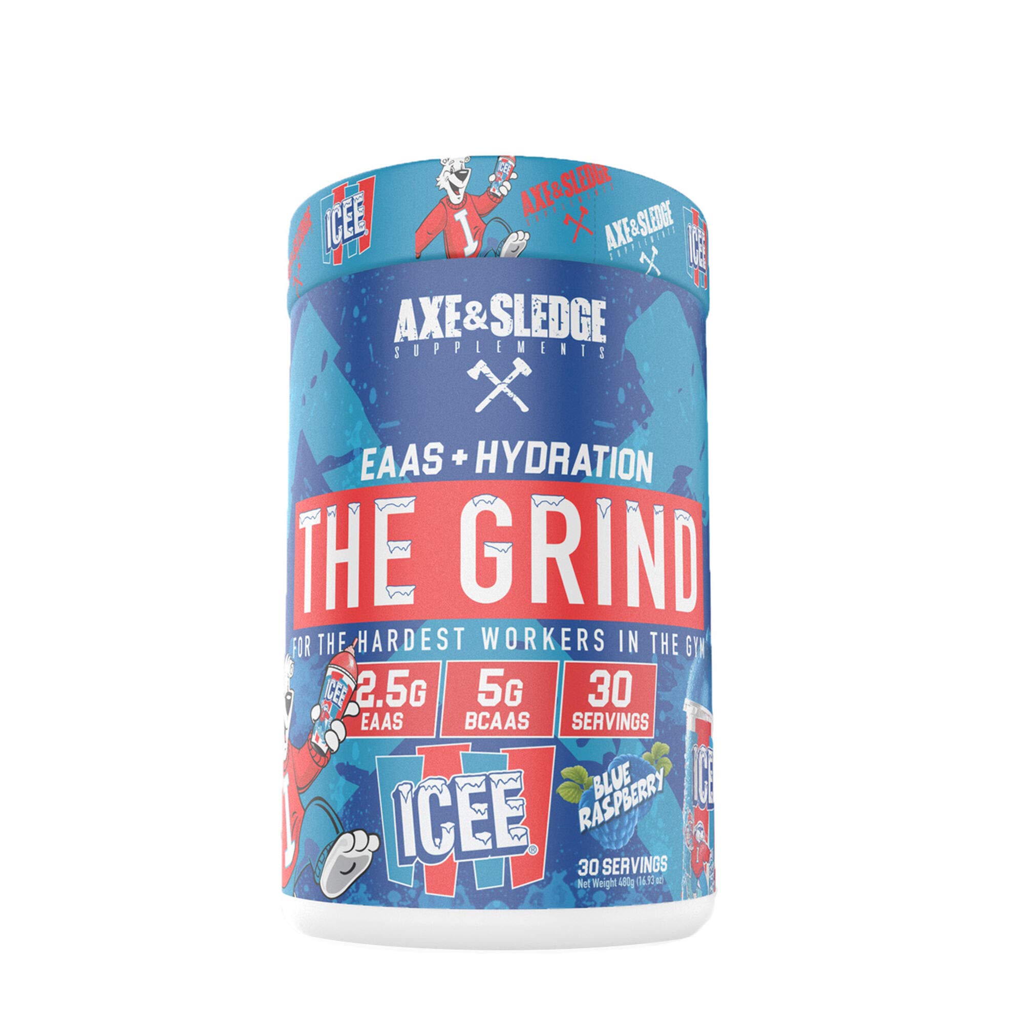 Axe & Sledge The Grind 480g ICEE Blue Raspberry