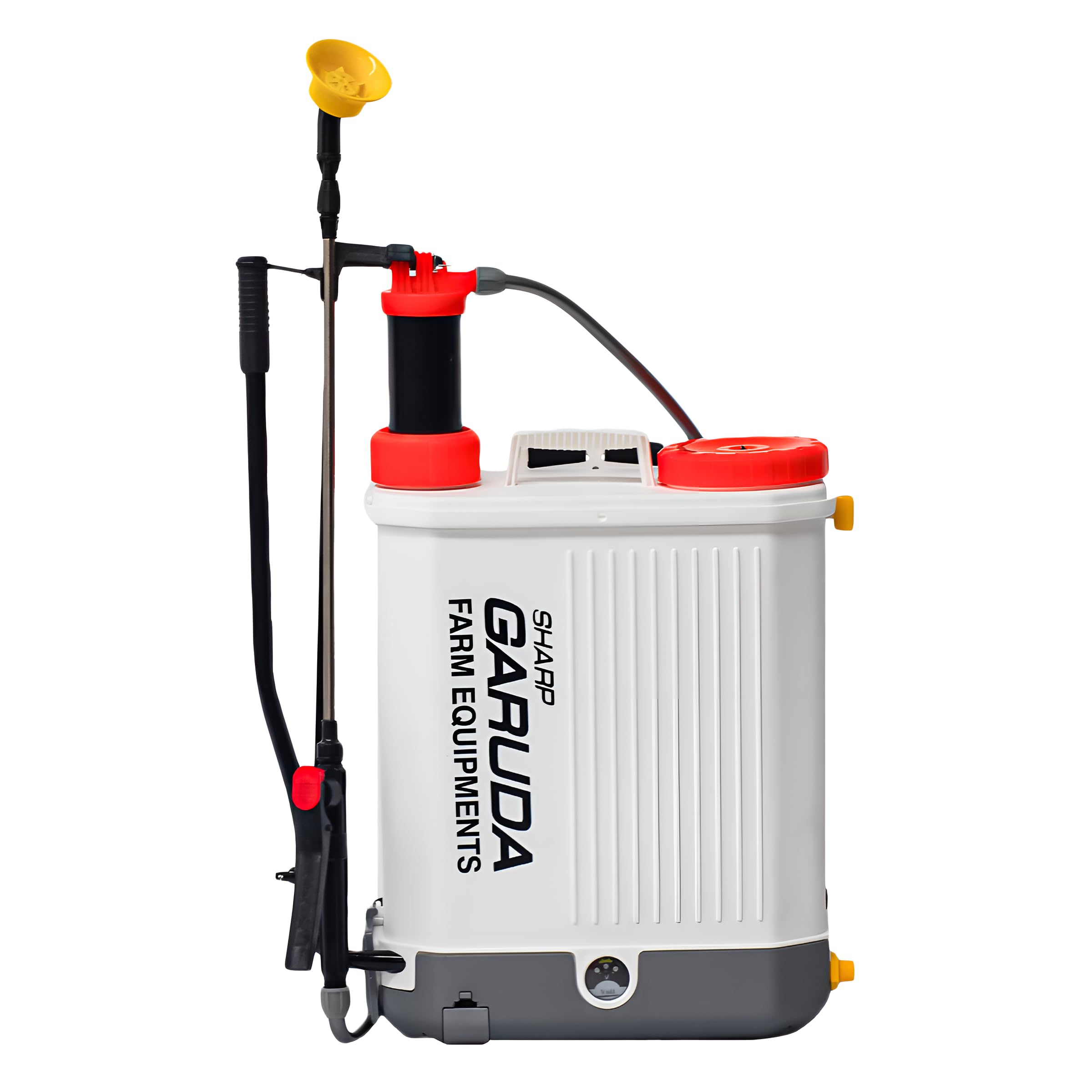 Sharp Garuda 2 in1 Spray Pump - 16 Liter for Agriculture Garden Sprayer, 12volt 8amp Charging Battery & Manual Spraying Machine, Fertilizer Knapsack Electric Power Sprayer