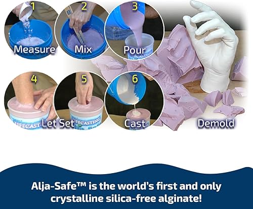 Miniatura 2 de Alja-Safe Lifecasting Alginato 20-lb Caja