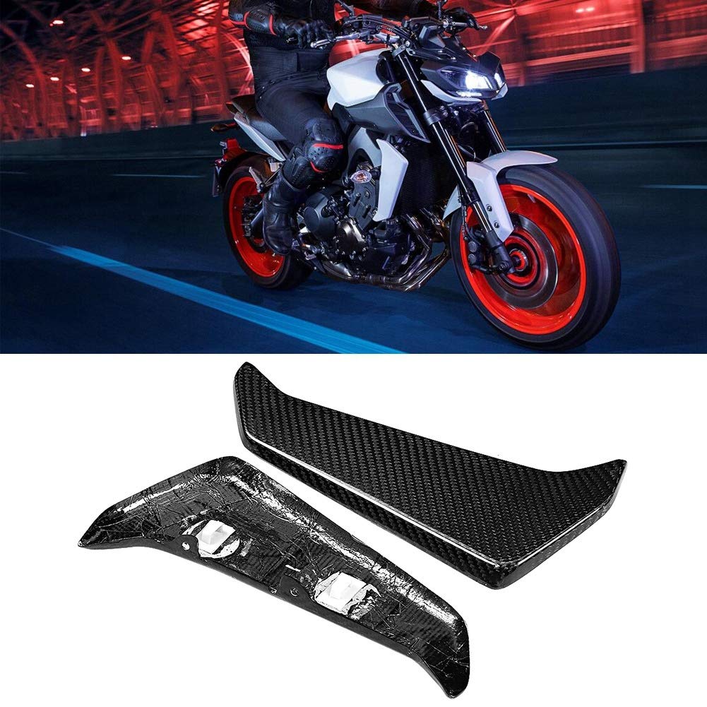 BRRNOO Pokrowiec na Motocykl z Włókna Węglowego do MT 09 FZ09 2017 2019 Lekka, Stylowa Aktualizacja