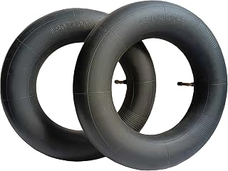 2Pcs Wheelbarrow Inner Tubes 4.80/4.00-8 with TR-87 Bent Valve for Hand Trucks, Carts Replacement Inner Tubes…