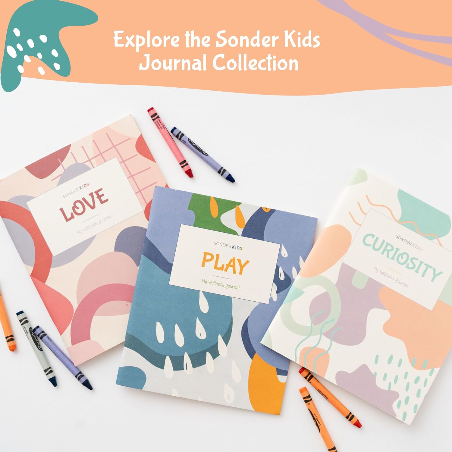 Sonder Kids Wellness Journal: Curiosity, Guided Activity Journal, Ages 6-12