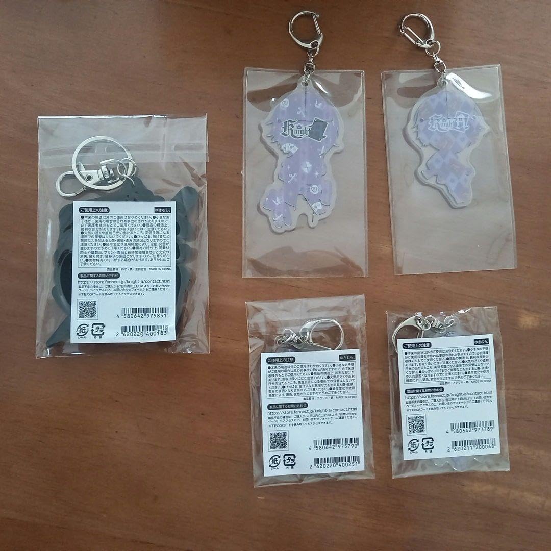Amazon.co.jp: KnightA ゆきむら アクリルキーホルダー ラバー