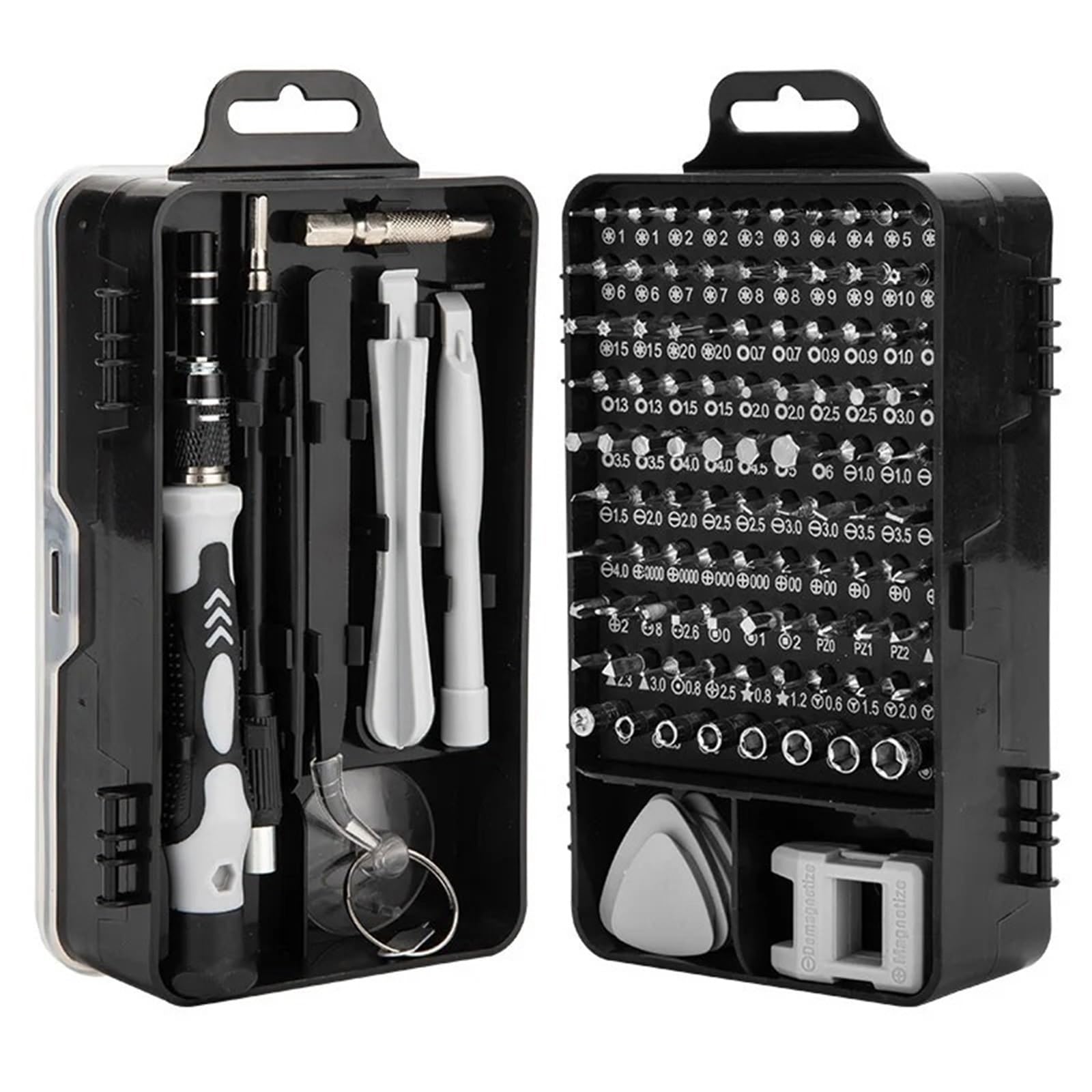 Mpaikjub One Color Home Repair Toolkit 115-In-1 Multi-Functional Screwdriver Kit Disassembly